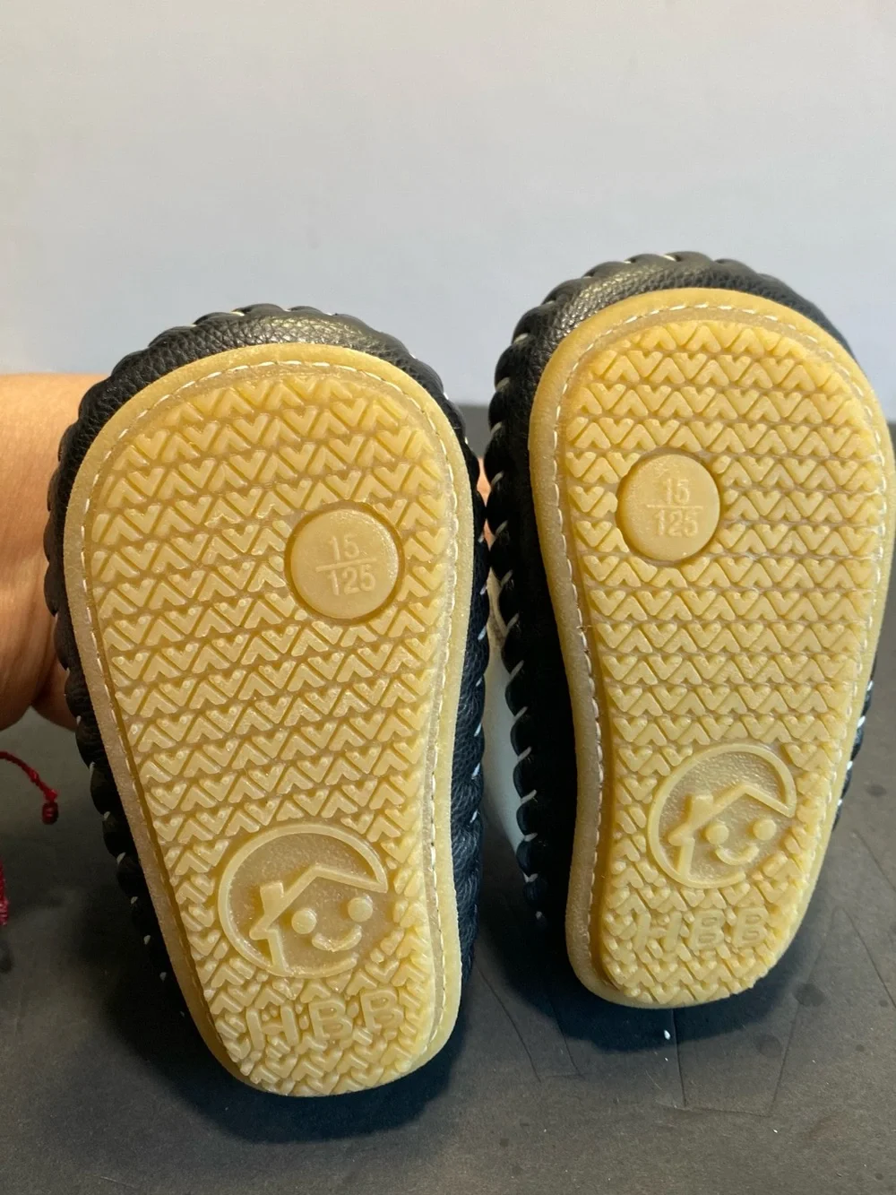 White Baby Walker Shoes with Cat Appliqué